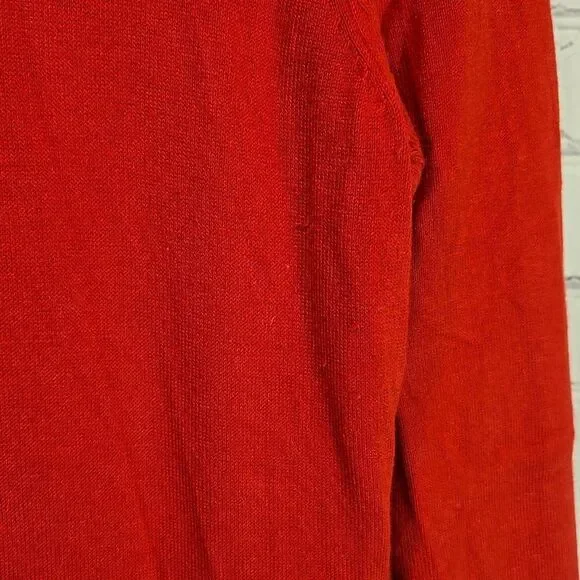 Venus red and plaid long sleeve midi dress size 12 - Picture 5 of 12